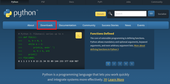 python-officialsite