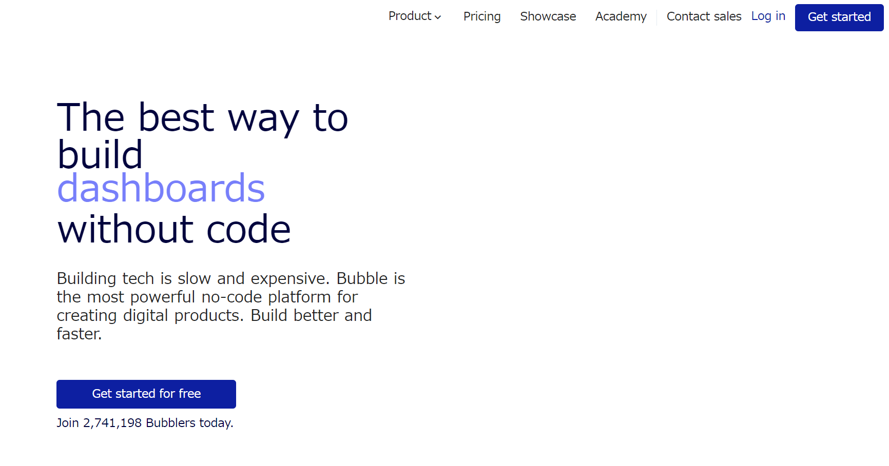 Bubble|Webアプリ開発用の無料ツール