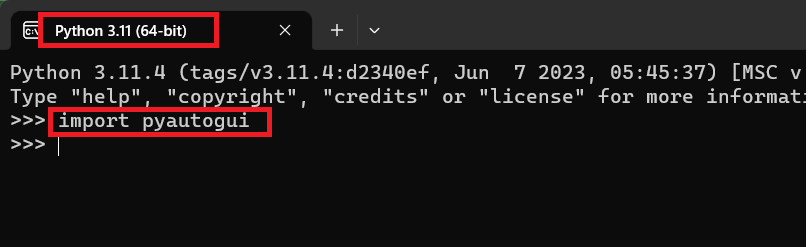 import pyautogui